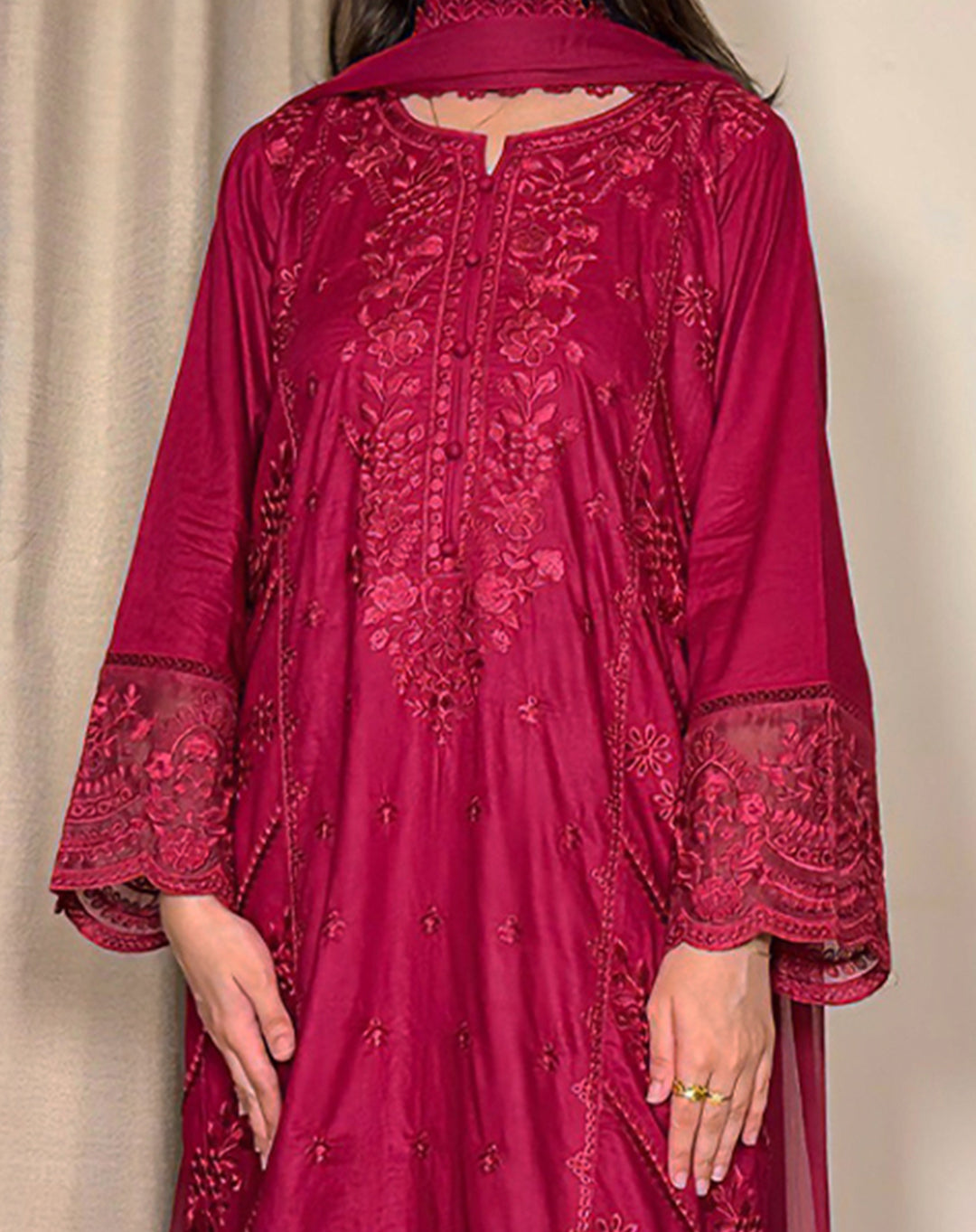 3 pcs (Crimson Glaze)