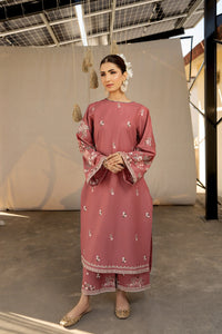 2 Piece Stitched Lawn Embroidered Dress - LP-51
