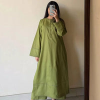 2 piece cotton Stitched dress - pc-01