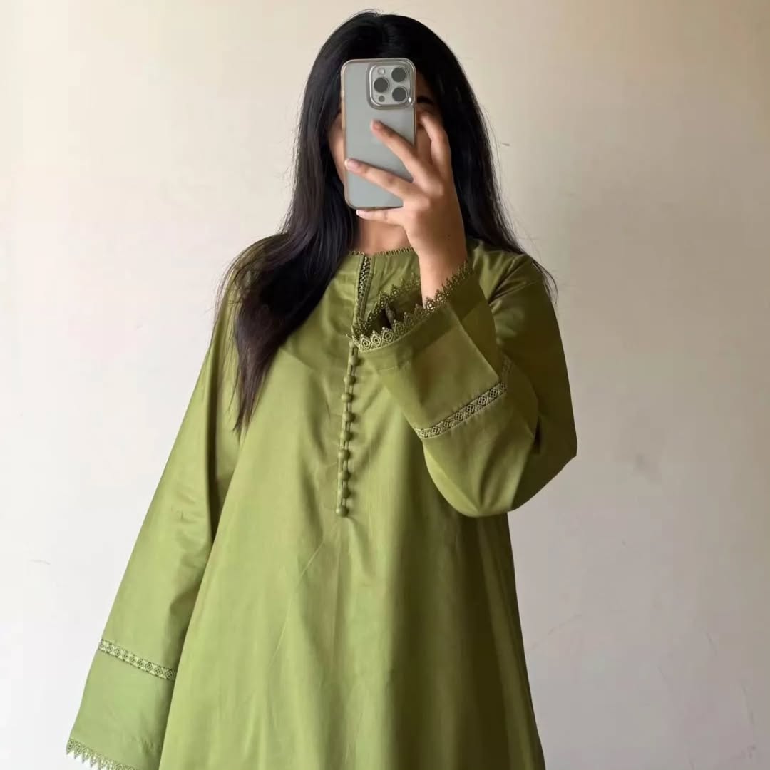 2 piece cotton Stitched dress - pc-01