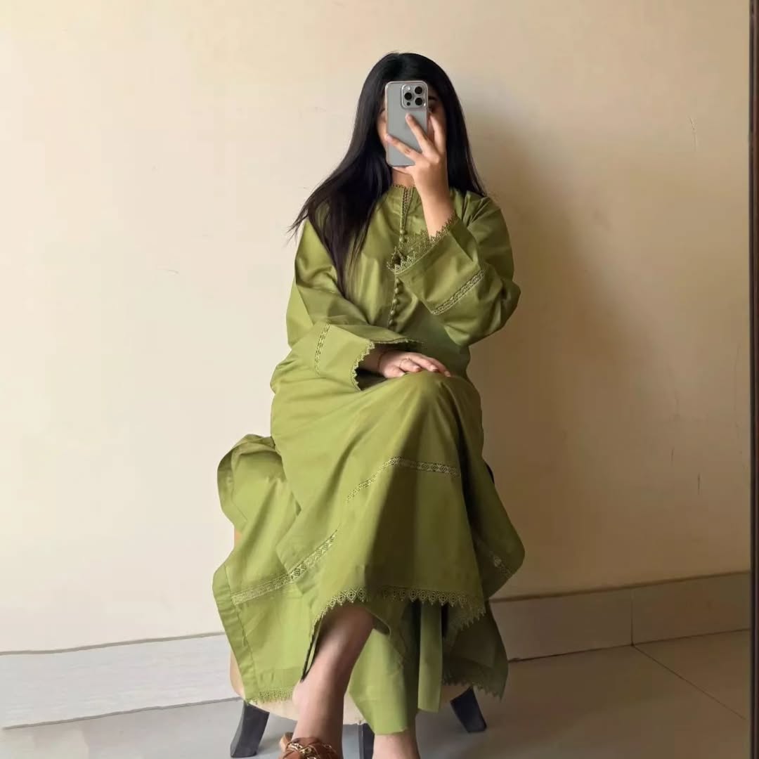 2 piece cotton Stitched dress - pc-01